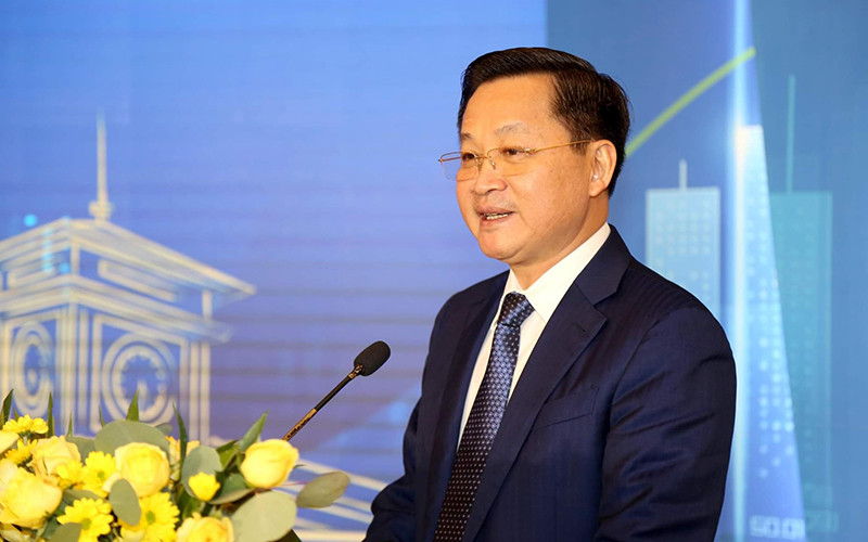 Phó Thủ tướng Lê Minh Khái cho rằng việc cơ cấu, tổ chức lại các Sở giao dịch chứng khoán nhằm hướng tới một thị trường chứng khoán Việt Nam thống nhất, chuyên nghiệp. Ảnh: VNX Sở Giao dịch Chứng khoán Việt Nam góp phần tăng quy mô, vị thế của thị trường chứng khoán Việt Nam -0