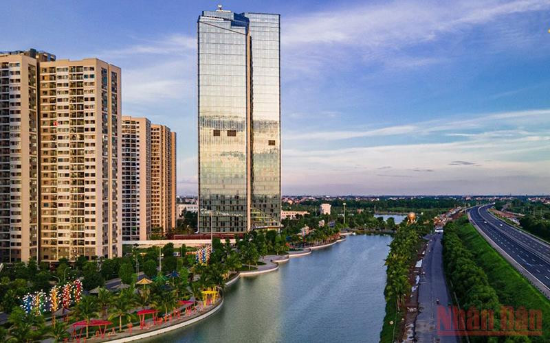 Huyện Gia Lâm đang chuyển mình thành một đô thị hiện đại phía đông Thủ đô.