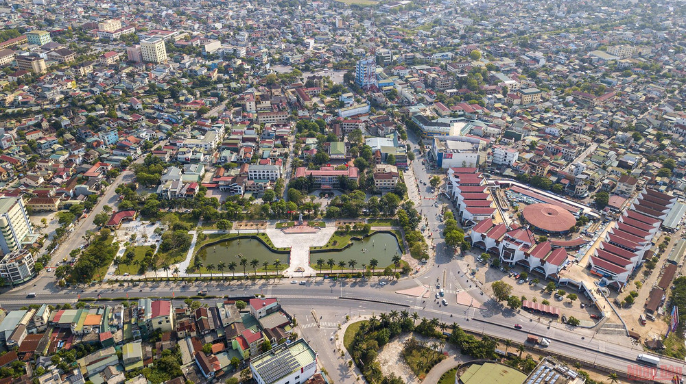 Toàn cảnh TP Đông Hà, Quảng Trị ngày một phát triển. (Ảnh: THÀNH ĐẠT) Quảng Trị hôm nay: Sức bật từ đôi bờ lịch sử -0