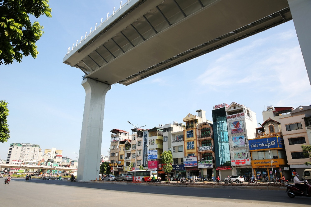 Toàn cảnh đường vành đai 2 Ngã Tư Sở - Vĩnh Tuy ảnh 2 Dự án đường vành đai 2 Ngã Tư Sở - Vĩnh Tuy -0