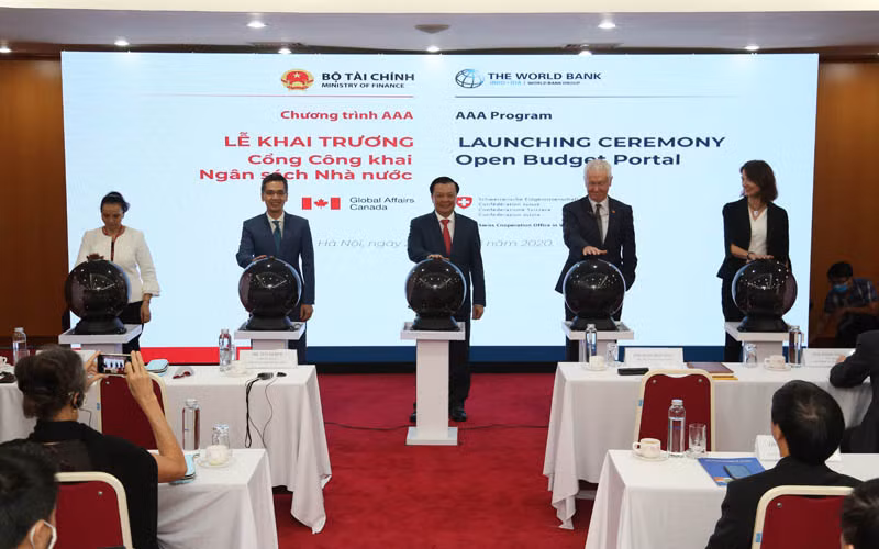 Vận hành Cổng Công khai Ngân sách nhà nước