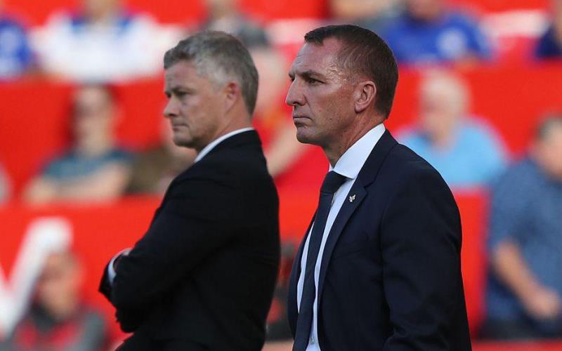 Rodgers hay Solskjaer sẽ nở nụ cười chiến thắng sau vòng cuối? (Ảnh: Premier League) Kịch tính lượt trận hạ màn giải Ngoại hạng Anh -0