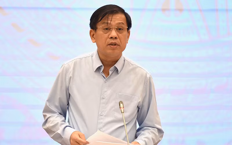 Thứ trưởng Bộ Lao động, Thương binh và Xã hội Nguyễn Bá Hoan. (Ảnh: VGP/Nhật Bắc)