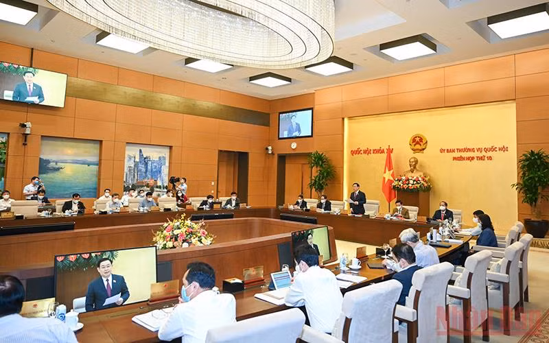 Khai mạc Phiên họp thứ 10 Ủy ban Thường vụ Quốc hội -0