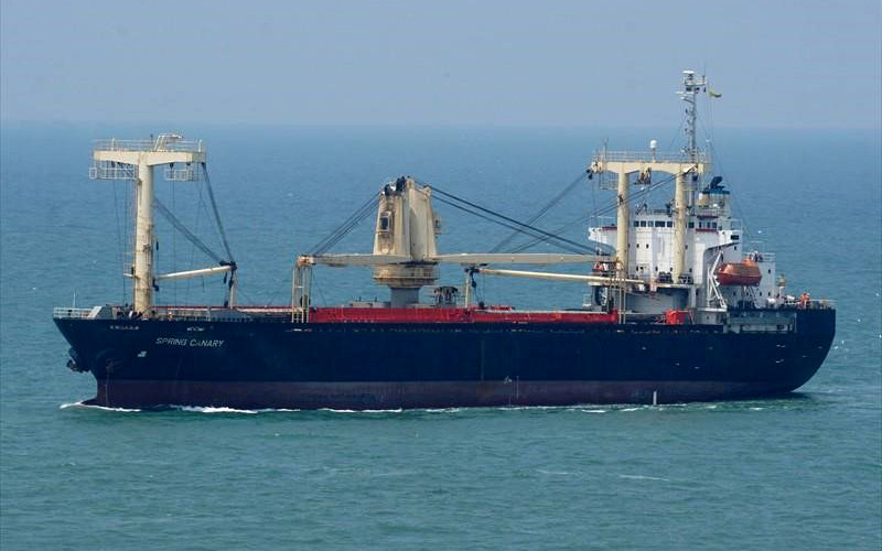 Tàu Narimoto Maru trước khi bị nạn trên vùng biển Bình Thuận.