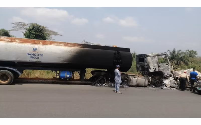 Hiện trường vụ tai nạn. (Nguồn: premiumtimesng.com)