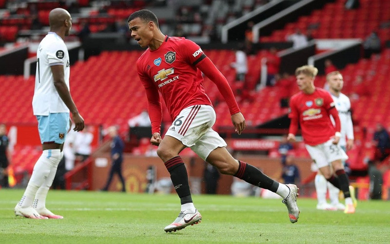 Cầu thủ trẻ Greenwood ghi bàn, giúp Man United hòa West Ham 1-1.
