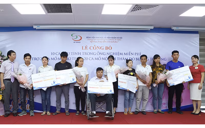 Chắp cánh ước mơ làm cha mẹ cho các cặp đôi đặc biệt hiếm muộn -0