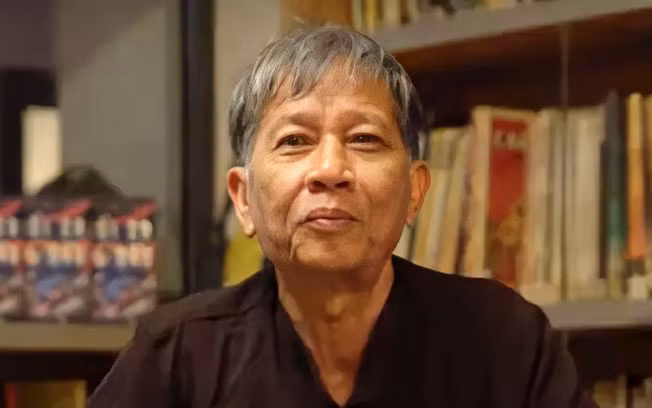 Nhà văn Nguyễn Huy Thiệp. Ảnh: Nhã Nam.