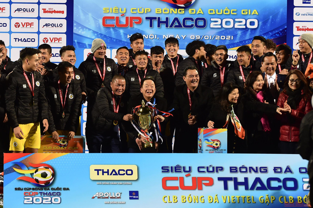 Chung cuộc, Hà Nội giành thắng lợi 1-0, qua đó chính thức lên ngôi vô địch Siêu Cúp Quốc gia 2020. Với danh hiệu này, đoàn quân HLV Chu Đình Nghiêm đã có bước chạy đà vô cùng thuận lợi trước thềm mùa giải mới. Đây cũng là lần thứ 4 đội bóng Thủ đô vô địch Siêu cúp Quốc gia. Hà Nội giành Siêu cúp Quốc gia 2020 -1
