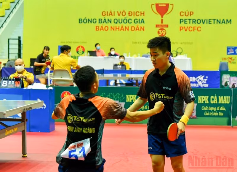 Chức vô địch đôi nam, đôi nữ thuộc về CLB Hà Nội T&T và TP Hồ Chí Minh -0
