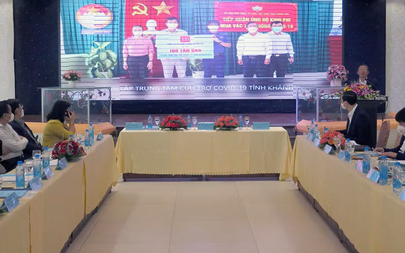 Quang cảnh hội nghị. 