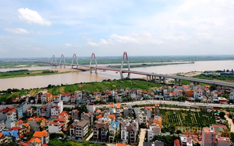 Quy hoạch phân khu hai bên sông Hồng đang được xây dựng để tạo thêm động lực phát triển Thủ đô.