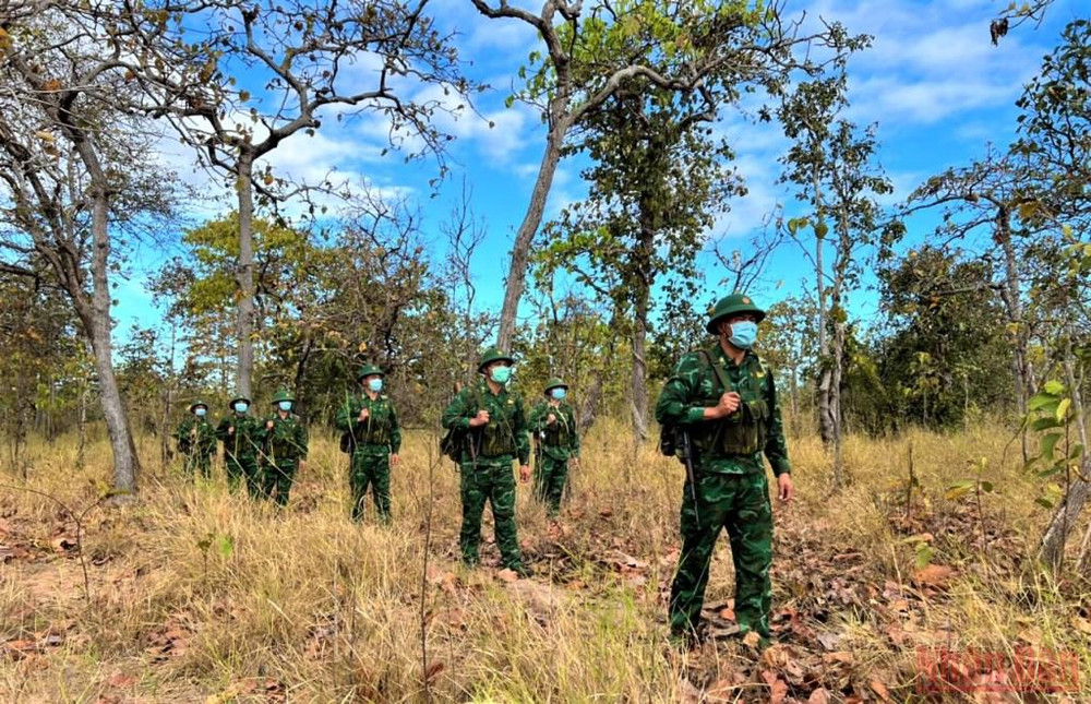 Dấu ấn người lính biên phòng trên vùng biên giới Đắk Lắk ảnh 2 Dấu ấn người lính biên phòng trên vùng biên giới Đắk Lắk -0