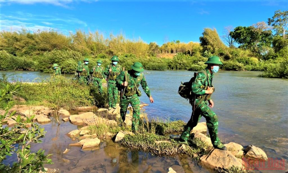 Dấu ấn người lính biên phòng trên vùng biên giới Đắk Lắk ảnh 1 Dấu ấn người lính biên phòng trên vùng biên giới Đắk Lắk -0