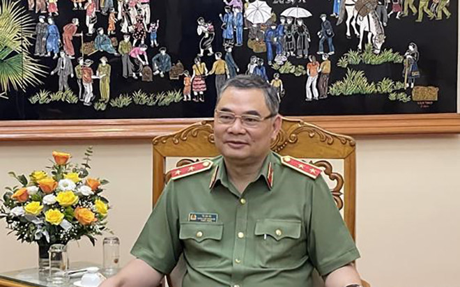 Trung tướng Tô Ân Xô, Chánh Văn phòng Bộ Công an. Giải đáp trực tuyến về các nội dung hướng tới Ngày bầu cử -0