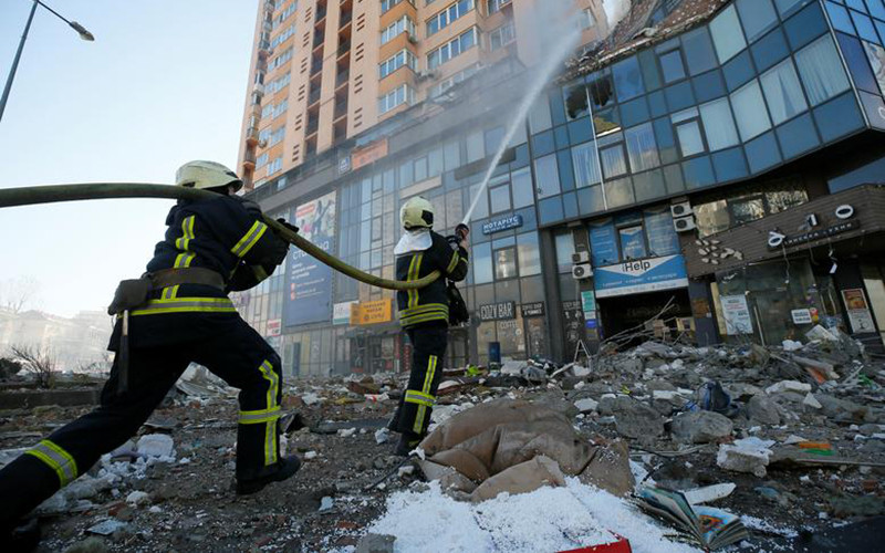 Ukraine trong một tuần xảy ra chiến sự
