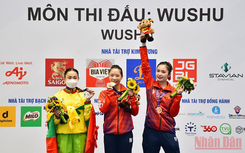 Những khoảnh khắc đẹp của wushu Việt Nam ngày 14/5
