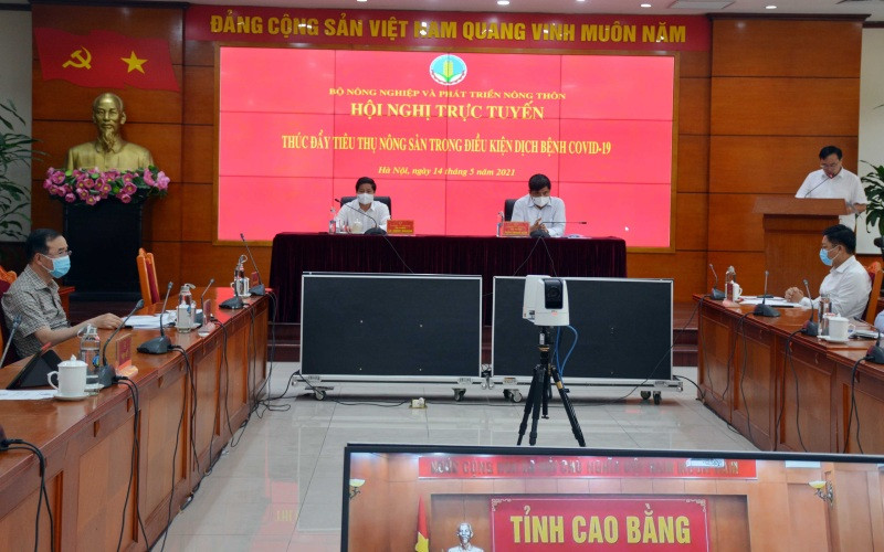 Hội nghị trực tuyến thúc đẩy tiêu thụ nông sản trong điều kiện dịch Covid-19, ngày 14-5. Thúc đẩy tiêu thụ nông sản trong mùa dịch Covid-19 -0