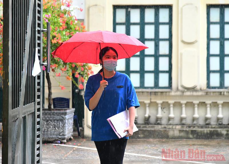 Thí sinh Kỳ thi tốt nghiệp THPT 2021. Ảnh minh hoạ: THUỶ NGUYÊN