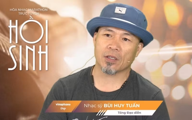 Nhạc sĩ Huy Tuấn - Tổng Đạo diễn chương trình.