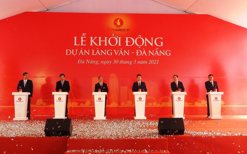 Bấm nút khởi động dự án khu phức hợp du lịch và nghỉ dưỡng Làng Vân.