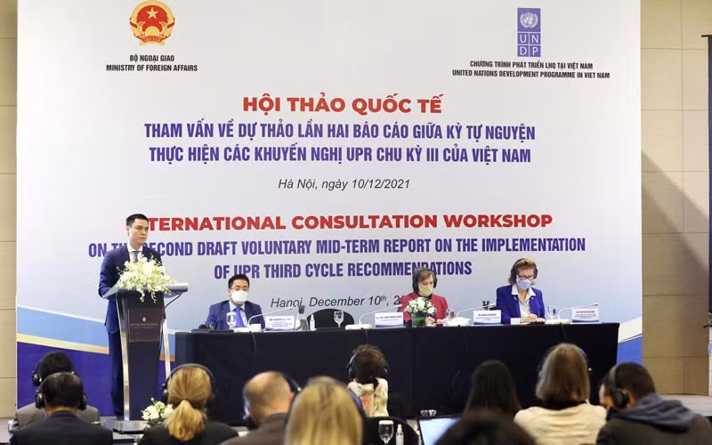 Quang cảnh hội thảo.