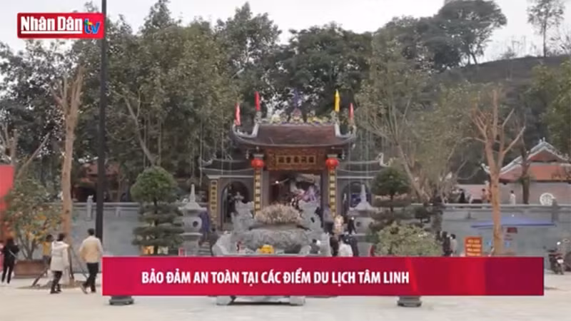Bảo đảm an toàn tại các điểm du lịch tâm linh