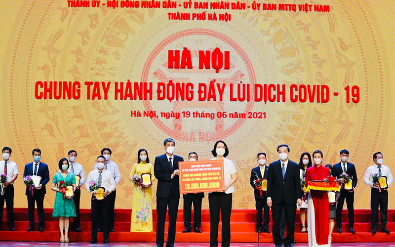 Agribank đã có nhiều hoạt động ủng hộ thiết thực cho công tác phòng chống dịch Covid19