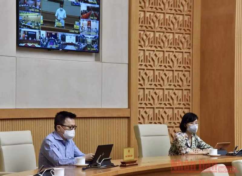 Thủ tướng chủ trì hội nghị trực tuyến toàn quốc về giải pháp cấp bách phòng, chống dịch -0