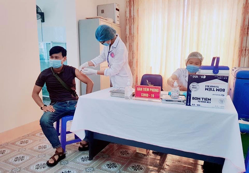 Đội ngũ phóng viên là một trong những lực lượng tuyến đầu phòng, chống dịch Covid-19 có nguy cơ đã được tiêm phòng.