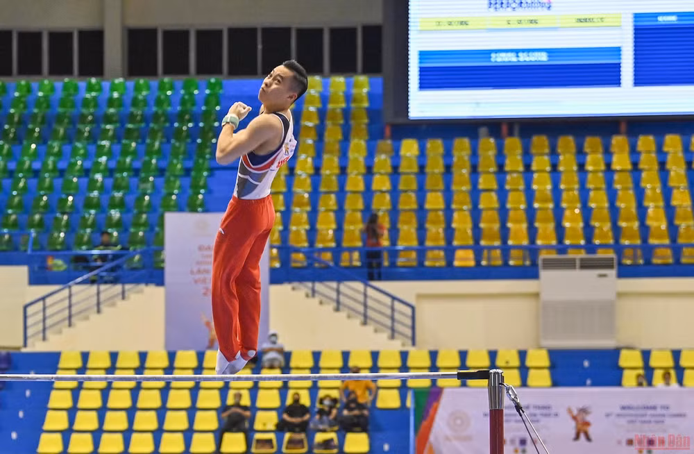 Mãn nhãn với màn biểu diễn thể dục dụng cụ trong ngày thi đấu cuối ở SEA Games 31 -0