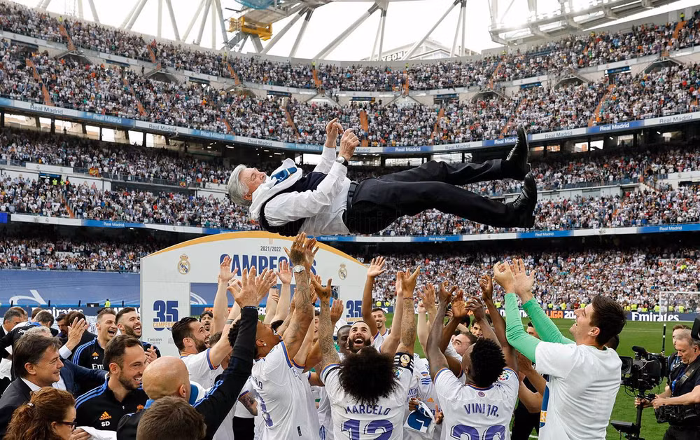 'Hủy diệt' Espanyol, Real Madrid vô địch La Liga sớm 4 vòng đấu -0