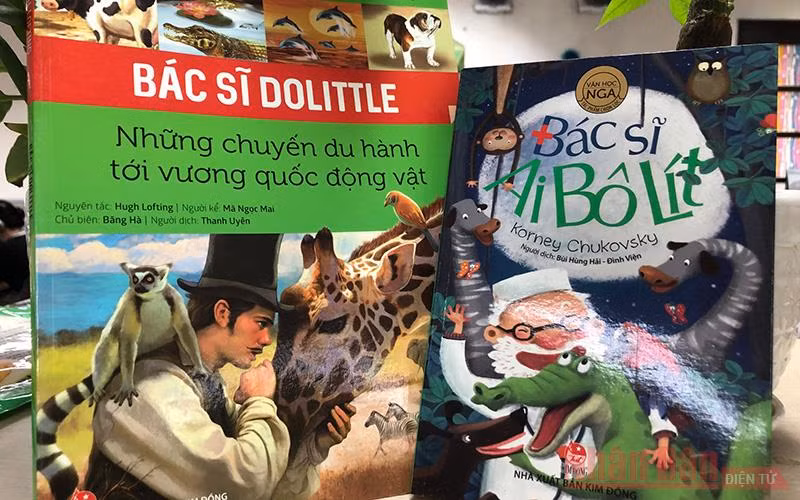 Hai cuốn sách về vị bác sĩ nói được tiếng động vật.