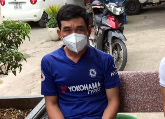 Đối tượng Hùng được xác định là người móc nối đưa bệnh nhân 1440 vượt biên trái phép (Công an tỉnh An Giang cung cấp)