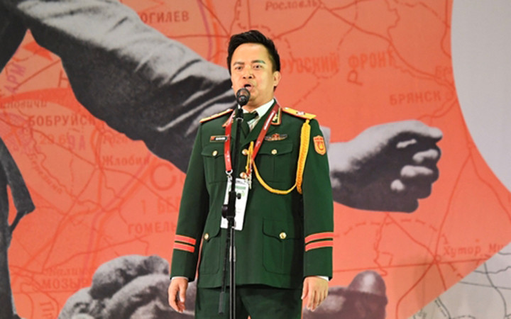 Nghệ sĩ Trịnh Phương đoạt giải Nhất Giọng hát vàng Army Games 2020. Ảnh: TRỌNG HẢI. Đoàn Văn hóa nghệ thuật QĐND Việt Nam nhận nhiều giải thưởng -0