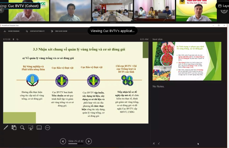 Hội nghị được tổ chức theo hình thức trực tuyến. Nông nghiệm minh bạch phải sáng tỏ từ sử dụng phân bón -0