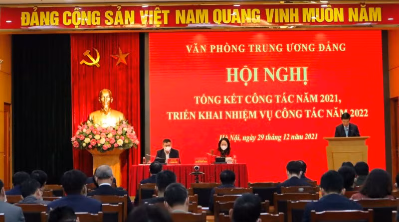 Văn phòng Trung ương Đảng tiếp tục đổi mới, sáng tạo đáp ứng yêu cầu nhiệm vụ ngày càng cao -0