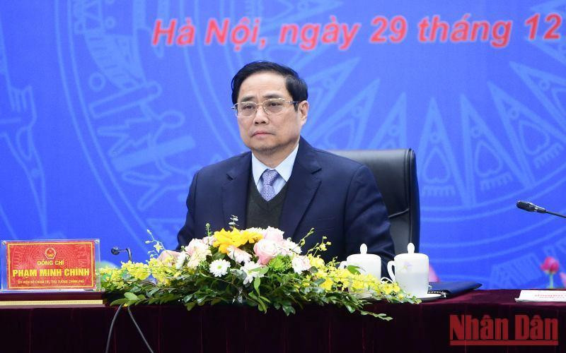 Thủ tướng Phạm Minh Chính gợi ý, ngành nông nghiệp cần quyết tâm đặt ra mục tiêu xuất khẩu năm 2022 hơn 50 tỷ USD. Năm 2021, ngành nông nghiệp đạt được kết quả ấn tượng -0
