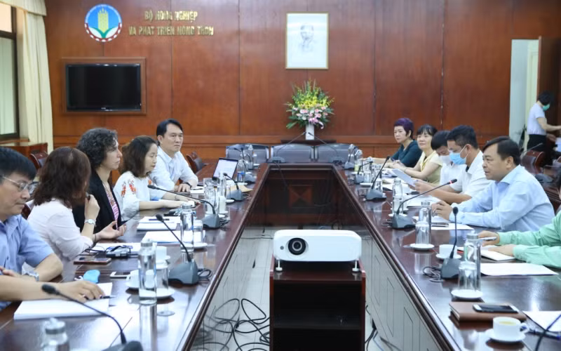 Hợp tác quản lý rủi ro thiên tai, nước sạch nông thôn -0