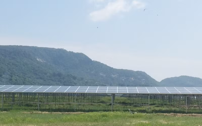 Tập đoàn Sao Mai khởi động Nhà máy điện mặt trời -0