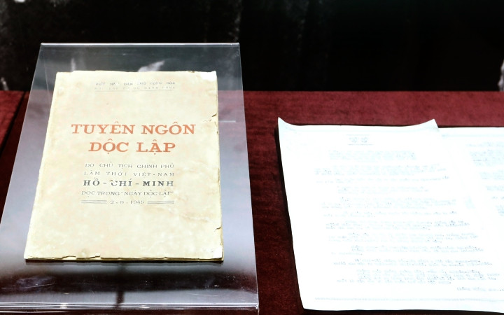Tuyên ngôn Độc lập. Khai mạc Trưng bày chuyên đề “Ngày Độc lập 2-9” -0