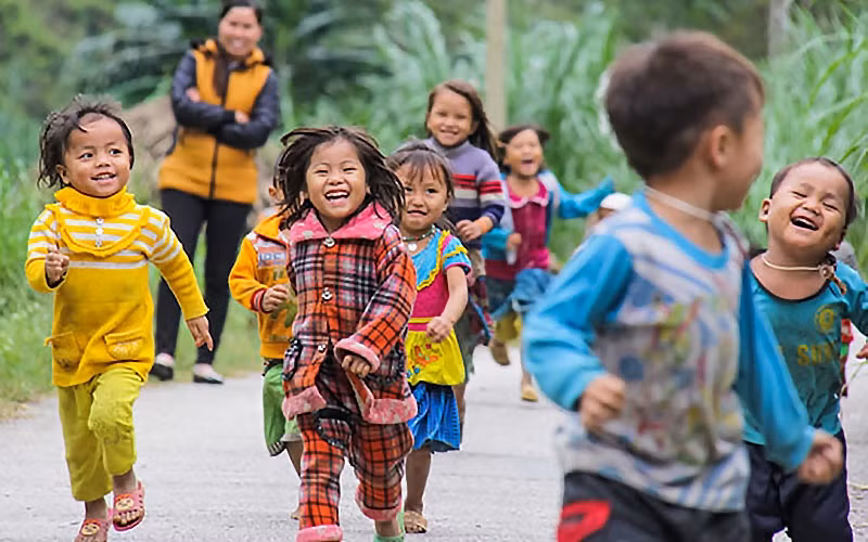 Trẻ em dân tộc thiểu số. (Ảnh minh họa)