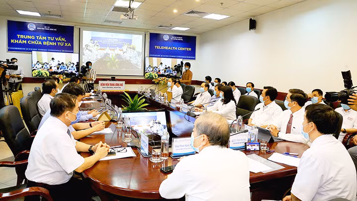 Trung tâm Telehealth đầu tiên của miền trung