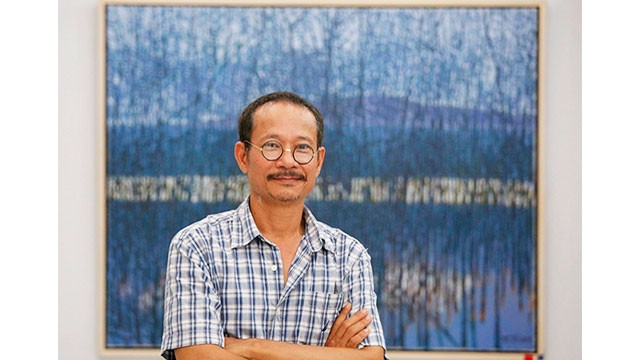 Họa sĩ Đặng Tiến.