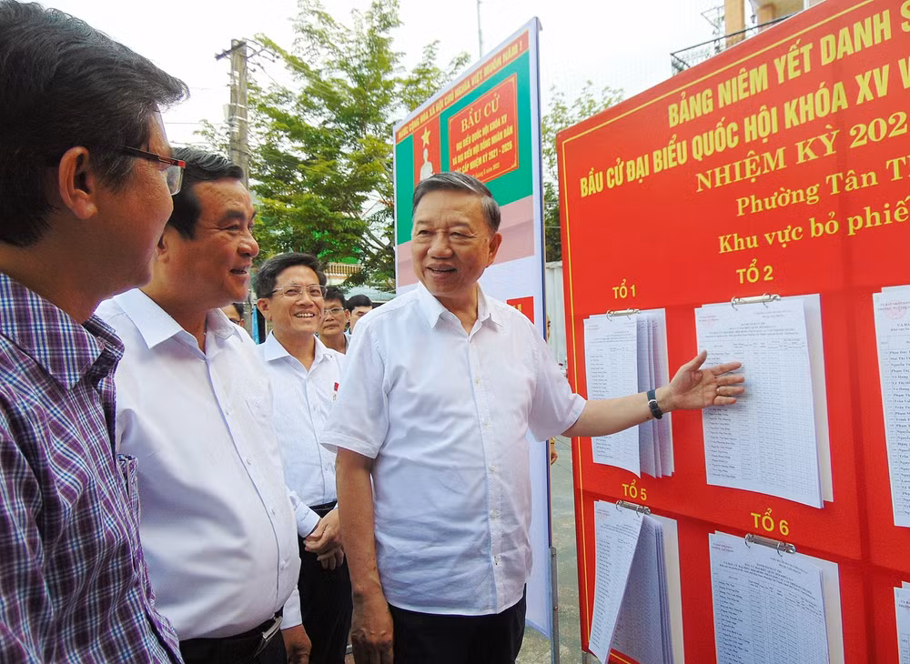 Tăng cường tuyên truyền, vận động nhân dân tích cực tham gia bầu cử -0