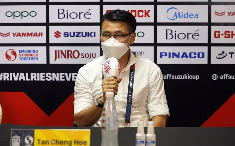 Huấn luyện viên Tan Cheng Hoe của đội tuyển Malaysia. (Ảnh: AFF Suzuki Cup)