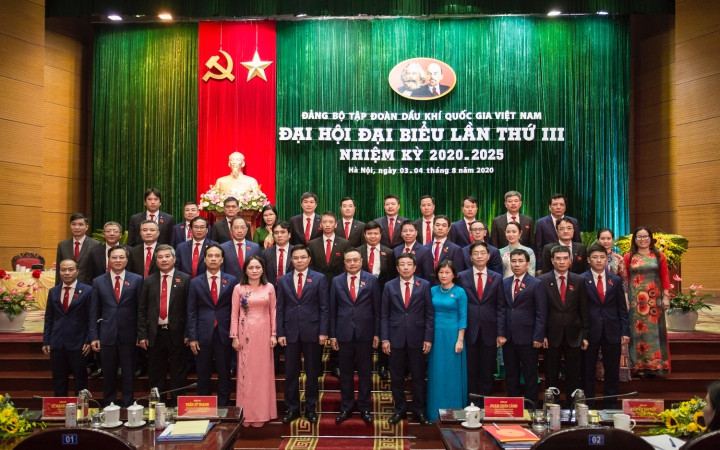 Ra mắt BCH Đảng bộ Tập đoàn nhiệm kỳ 2020-2025.