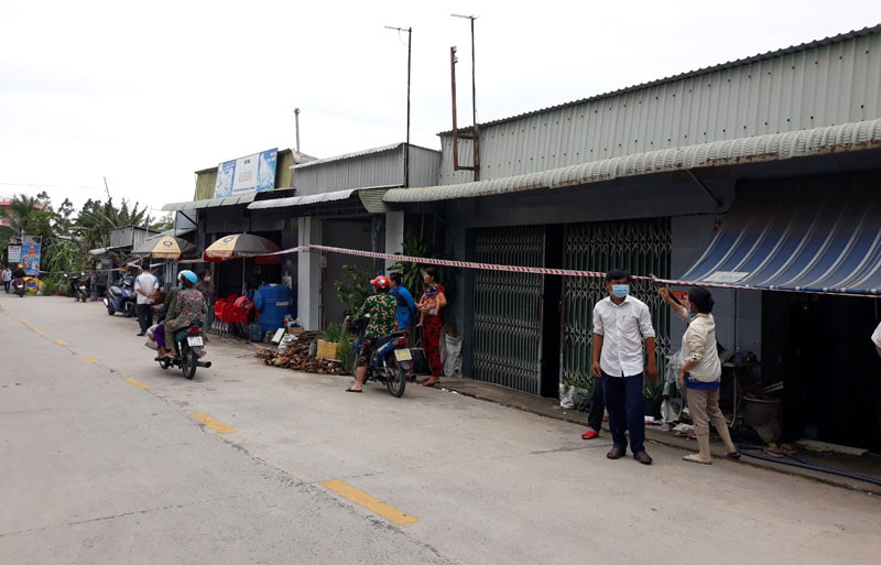 Khu vực cảnh báo sạt lở ở xã Long Điền B. Sông Ông Chưởng tiếp tục gây sụt lún, sạt lở -0