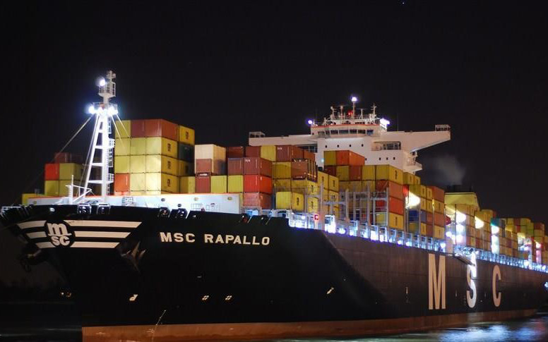 Tàu MSC Rapallo đã phát hiện và cứu sống thành công 4 thuyền viên tàu Vandon Ace bị trôi dạt trên biển (Nguồn ảnh: Searates). Đã tìm được 9/19 thuyền viên trên tàu gỗ gặp nạn trên biển -0